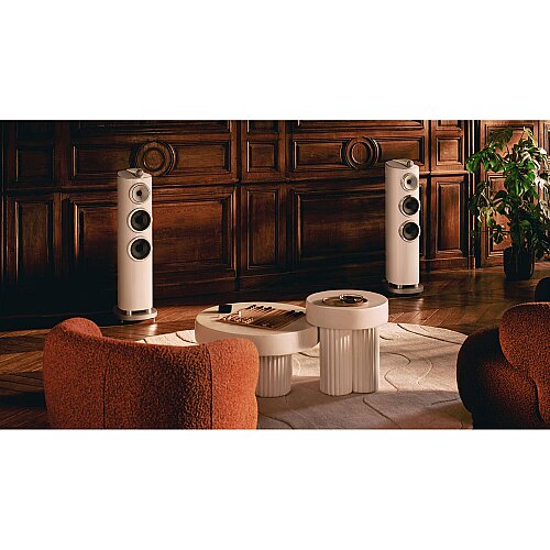Bowers & Wilkins 804 D5 Hi-Fi Hoparlör - Beyaz (Çift) - 5