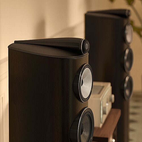 Bowers & Wilkins 804 D5 Hi-Fi Hoparlör - Koyu Ceviz (Çift) - 5