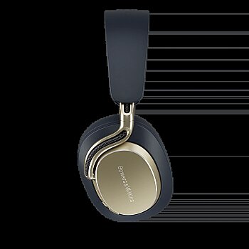Bowers & Wilkins Px8 S2 Aktif Gürültü Engelleyici (ANC)-Midnight Kulak Üstü Kulaklık - Mavi - 3