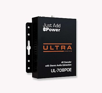 Just Add Power 3G POE 4K With Stereo Analog Audio Out AV-over-IP Verici - 3
