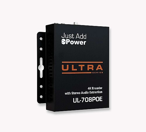 Just Add Power 3G POE 4K With Stereo Analog Audio Out AV-over-IP Verici - 3