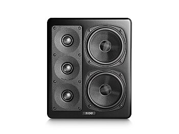 M&K Sound S150 Right/C THX Front Duvar Tipi Hoparlör - Siyah - M&K Sound