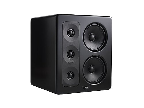 M&K Sound S300 Left THX Front Duvar Tipi Hoparlör - Siyah - 1
