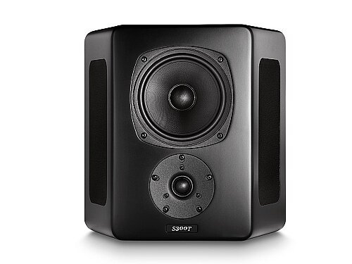 M&K Sound S300T THX Tripole Rear Hi-Fi Hoparlör - Siyah (Çift) - 1