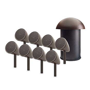 Martin Logan Outdoor Living Foundation 8.1 System Bahçe Tipi Hoparlör - Koyu Bronz - Martin Logan