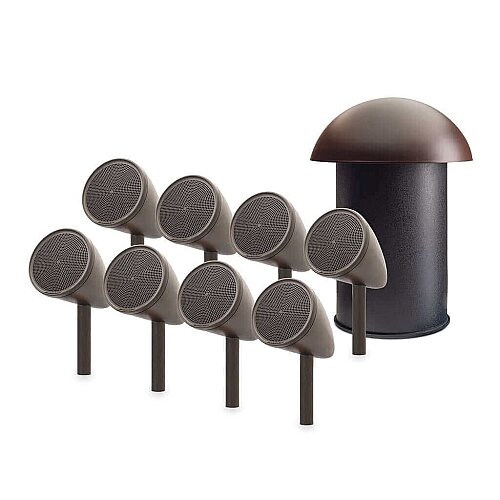 Martin Logan Outdoor Living Foundation 8.1 System Bahçe Tipi Hoparlör - Koyu Bronz - 1