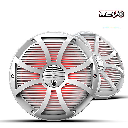 Wet Sounds REVO CX-10 SW-W S2 Marin Hoparlör - Beyaz - 1