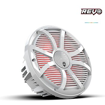 Wet Sounds REVO CX-10 SW-W S2 Marin Hoparlör - Beyaz - 4