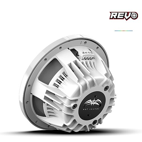 Wet Sounds REVO CX-10 SW-W S2 Marin Hoparlör - Beyaz - 5