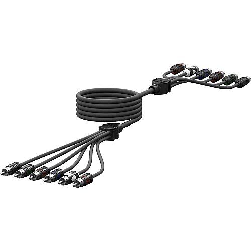 Wet Sounds WWX-RCA-6CH 23FT Kablo - 1